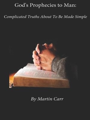 cover image of God's Prophecies to Man
